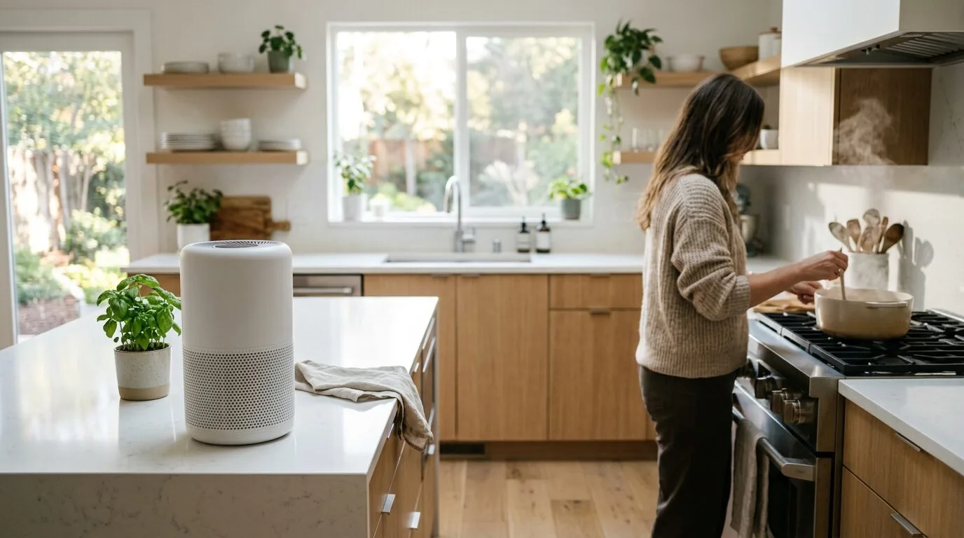 Air Purifiers & Post-Cooking Air Quality